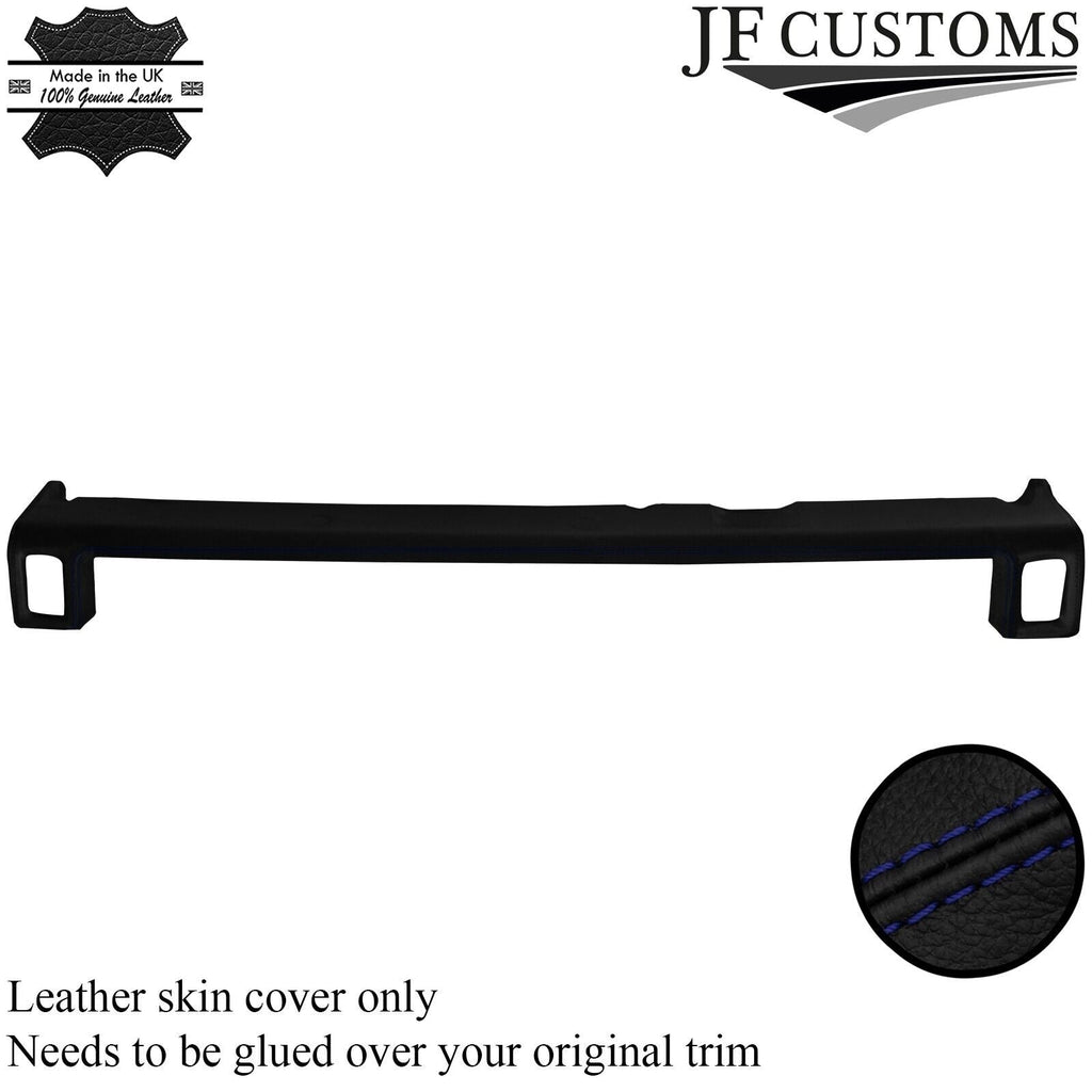DARK BLUE STITCH LOWER DASH PAD LEATHER COVER FITS PORSCHE 914 1969-1976