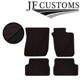 RED DIAMOND STITCH VINYL 4X TAILORED FLOOR MAT CARPETS FOR TOYOTA CELICA 94-99