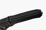 white stitch  FITS HONDA PRELUDE 92-96 4th GEN LEATHER HANDBRAKE HANDLE COVER