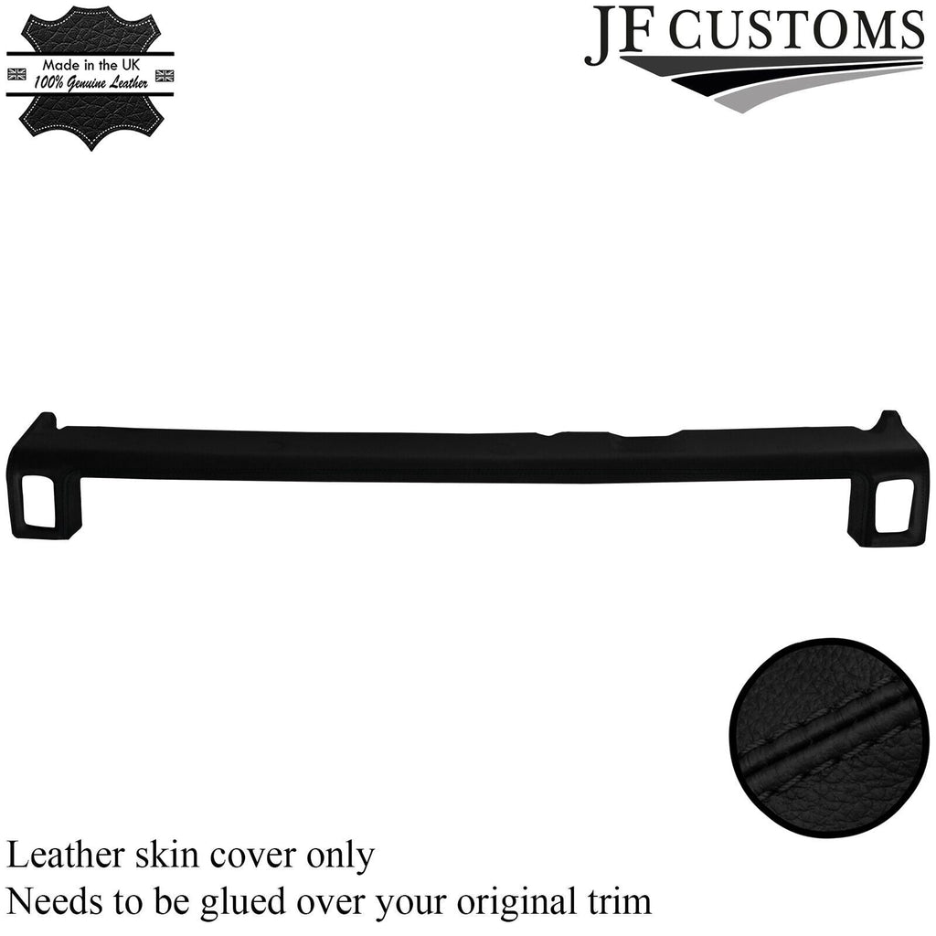 BLACK STITCH LOWER DASH PAD LEATHER COVER FITS PORSCHE 914 1969-1976 CUSTOM NEW