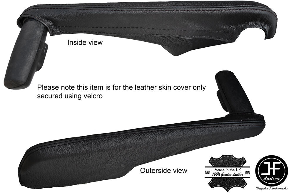 BLACK STITCHING HANDBRAKE TRIM LEATHER COVER FITS BMW MINI PACEMAN 2013-2016