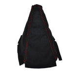 FITS HONDA INTEGRA DC2 94-01 GEAR GAITER SUEDE RED STITCHING CUSTOM NEW