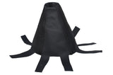 BLACK DOUBLE STITCH FITS  HONDA ACCORD 2009-2013 LEATHER MANUAL GEAR GAITER