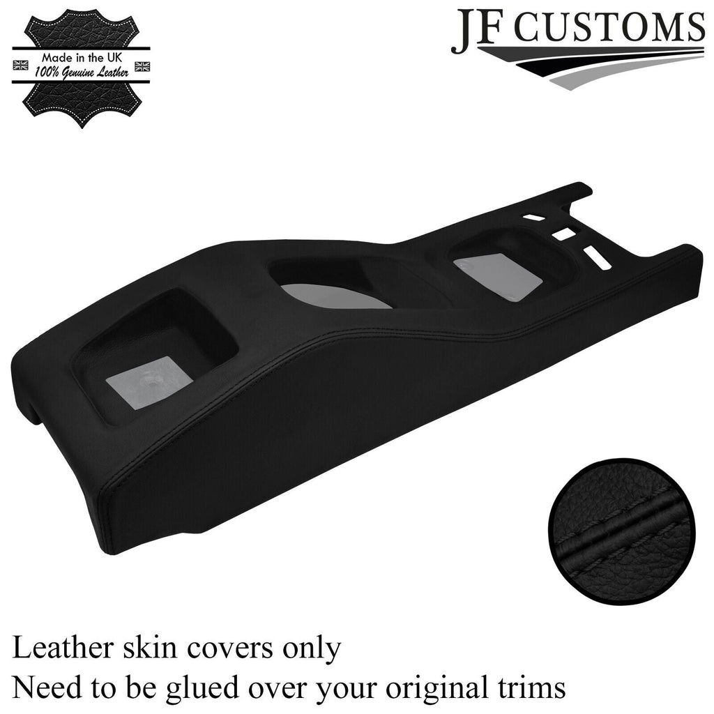 FITS LOTUS ELAN M100 S2 TURBO BLACK STITCH LEATHER CENTRE CONSOLE TRIM COVER