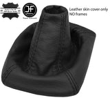 BLACK TOP GRAIN LEATHER MANUAL GEAR GAITER FOR MITSUBISHI 3000GT GTO 1990-2000