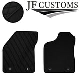 BLACK DIAMOND VINYL 4X TAILORED FLOOR CARPET FOR ALFA ROMEO GIULIETTA 10-14 JF1