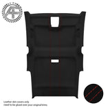 RED STITCH LUXE SUEDE HEADLINER COVER FOR BMW I3 2013-2019 CUSTOM NEW MADE IN UK