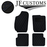 BLUE DIAMOND STITCH VINYL 4XTAILORED FLOOR CARPET FOR FIAT STILO 01-07 JF1