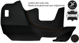 BROWN STITCH UNDER STEERING KICK PANEL TRIM LEATHER COVER FITS BMW 5 E28 81-87