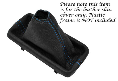 BLUE STITCH FITS FORD FG FLACON XR6 , XR8 , FPV 08+ LEATHER AUTO AUTOMATIC BOOT