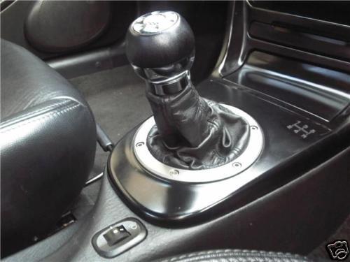 FITS HYUNDAI COUPE BLACK GEAR HANDBRAKE  LEATHER 99-02 CUSTOM NEW MADE IN UK