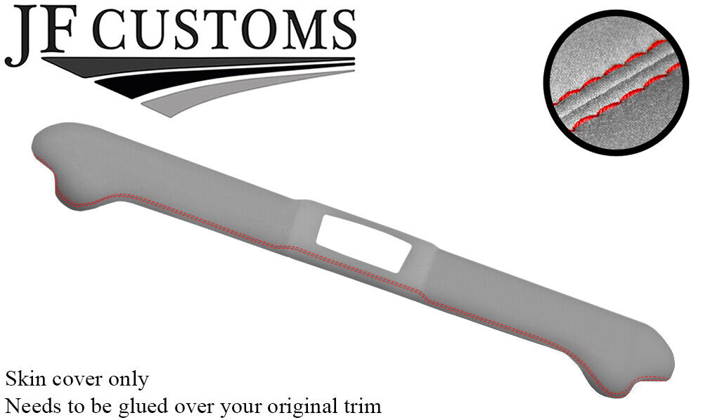 RED STITCH FRONT ROOF LINER AEROTOP L GREY LUXE COVER FOR TOYOTA SUPRA MK4