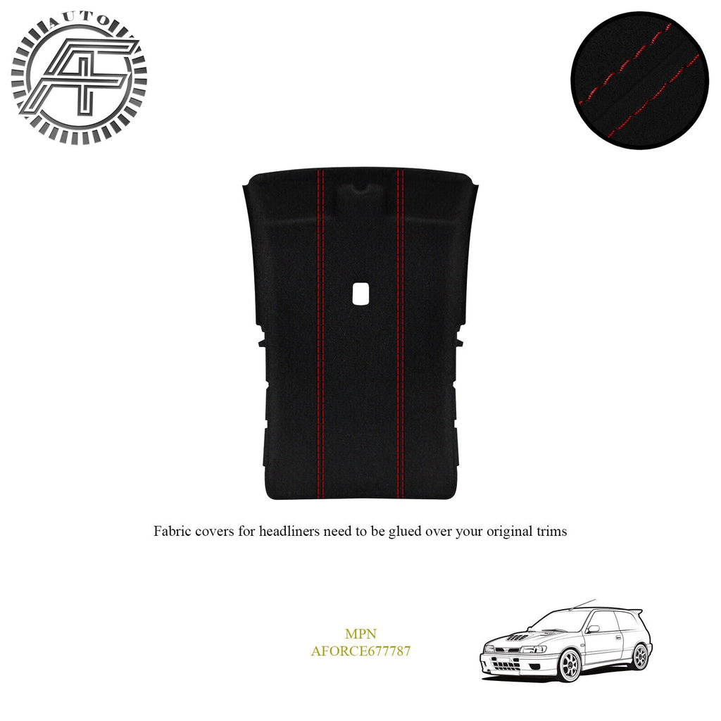 LUXE SUEDE HEADLINER COVER FITS NISSAN PULSAR N14 GTI-R 3 DOOR HATCH 1990-1994