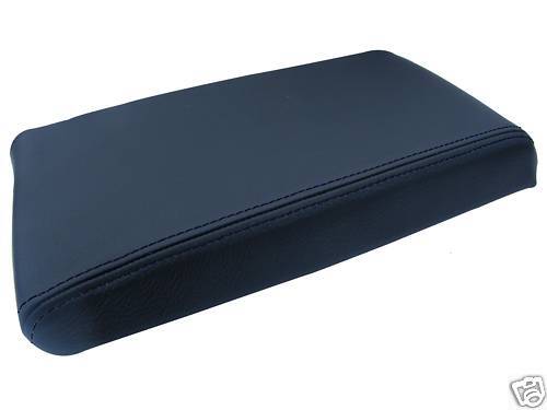 FITS ALFA ROMEO 166 ARMREST LID COVER  LEATHER BLACK ST CUSTOM NEW MADE IN UK