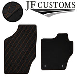 BEIGE DIAMOND STITCH VINYL 4X TAILORED FLOOR CARPETS FOR CITROEN DS4 10-18 JF1