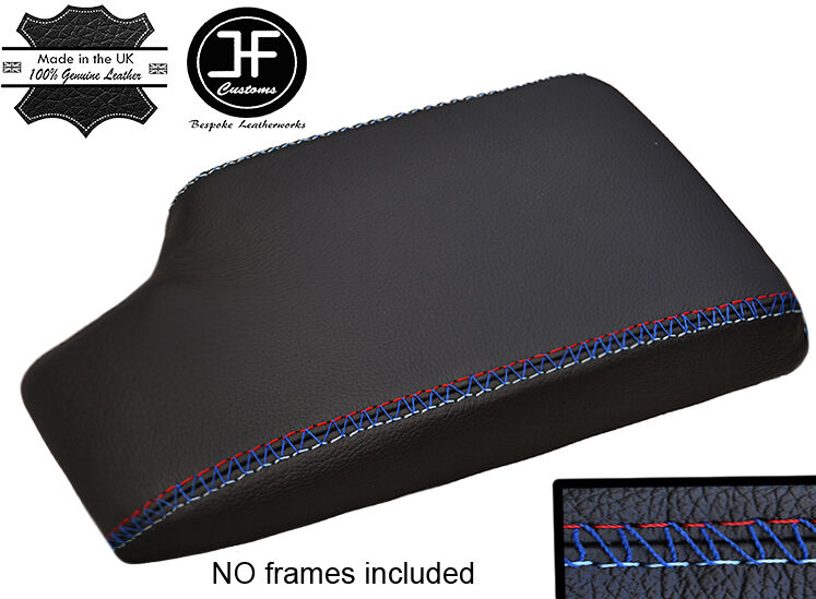 TRI CROSS STITCHING LEATHER ARMREST COVER FITS BMW 3 SERIES F80 F81 2012-2016