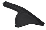 FITS HONDA ACCORD 1998-2002 black stitching LEATHER HANDBRAKE GAITER CUSTOM NEW