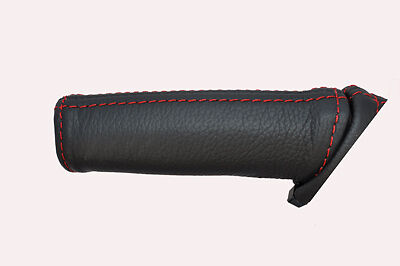 red stitch FITS MITSUBISHI GTO 3000 GT 90-01 LEATHER HANDBRAKE HANDLE COVER
