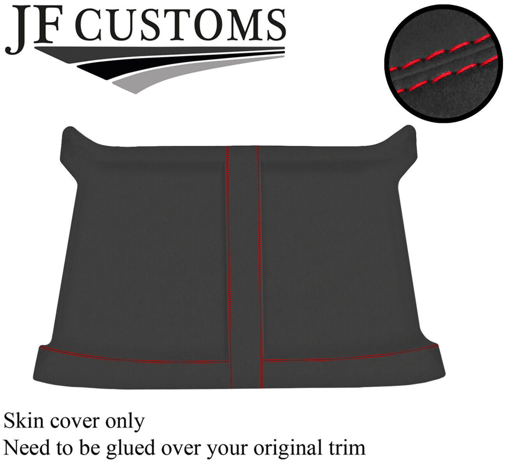 RED STITCH REAR ROOF LINING D GREY SUEDE COVER FITS DEFENDER 90 07-15 CUSTOM NEW