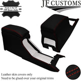 RED STITCH LEATHER CENTRE CONSOLE+ARMREST COVER FOR MERCEDES G CLASS W463 90-12
