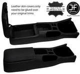BLACK STITCH CENTRE CONSOLE&ARMREST LEATHER COVERS FITS NISSAN S14 SILVA 94-98