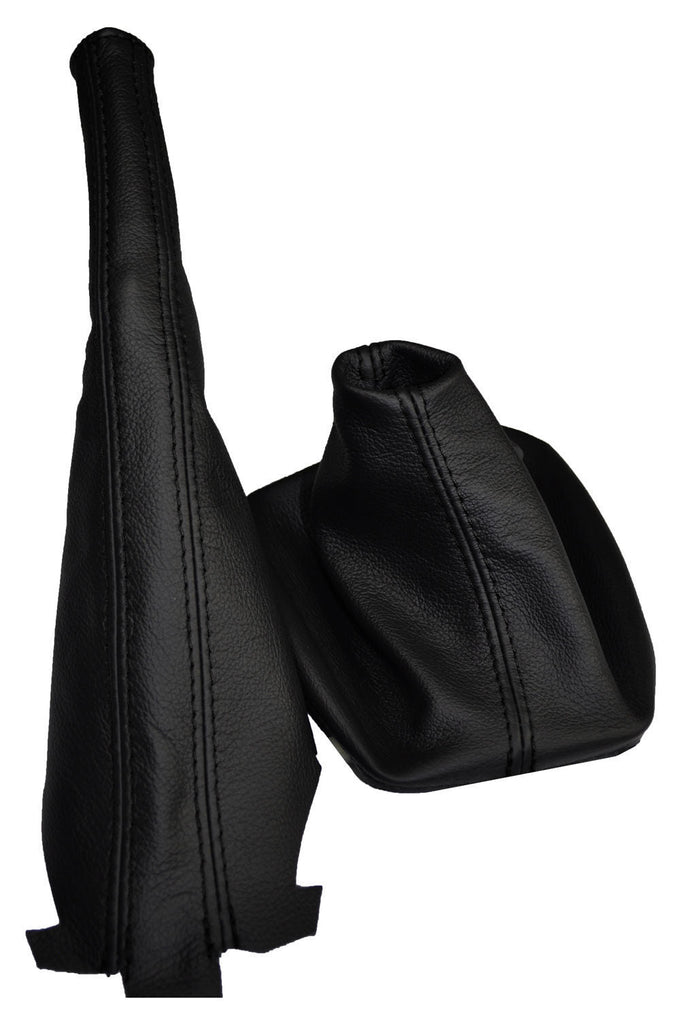 FITS SEAT IBIZA MK3 2002-2008  GEAR  HANDBRAKE GAITERS SET  LEATHER CUSTOM NEW
