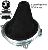 BLACK STITCHING REAL SUEDE MANUAL GEAR GAITER FOR AUDI TT MK2 2006-2014