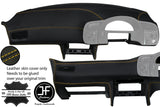 YELLOW STITCH DASH DASHBOARD REAL LEATHER COVER FITS HONDA S2000 1999-2009