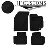 D GREY DIAMOND VINYL 4X TAILORED FLOOR CARPETS FOR SUZUKI SX4 MK1 06-13 JF1