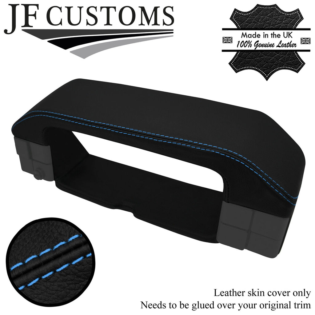 L BLUE STITCH SPEEDO SURROUND HOOD COVER FOR LAND ROVER DISCOVERY MK1 89-93