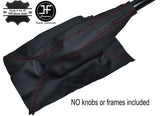 RED STITCHING LEATHER HANDBRAKE GAITER FITS ALFA ROMEO ALFETTA GT COUPE