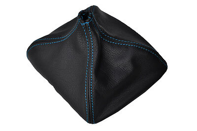 BLUE STITCHING FITS DODGE NITRO 07-12 LEATHER GEAR SHIFT BOOT GAITER CUSTOM NEW
