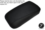 BLACK STITCHING LEATHER ARMREST LID SKIN COVER FITS CHRYSLER 200 2015-2016