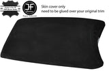 BLACK STITCH REAL SUEDE  ARMREST LID COVER FITS LEXUS LS460 LS600HL 2007-2016
