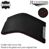 RED STITCHING LEATHER ARMREST COVER FITS FORD MUSTANG 2010-2014 CUSTOM NEW
