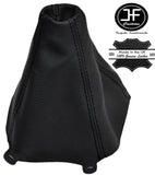 BLACK STITCHING REAL LEATHER MANUAL GEAR GAITER FOR AUDI A4 B5 2000 CUSTOM NEW