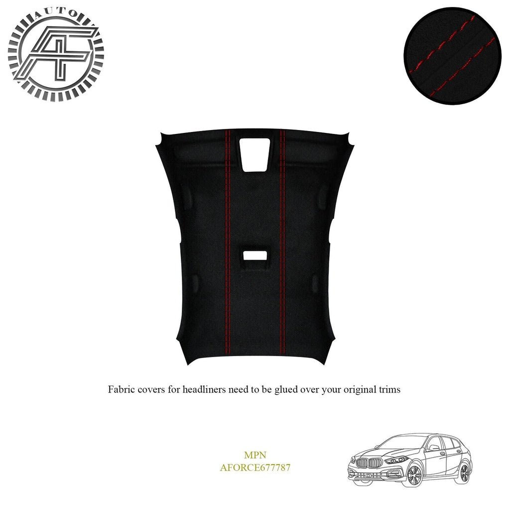 LUXE SUEDE HEADLINER COVER FOR BMW E87 1 SERIES 5 DOOR HATCHBACK 2005-2011