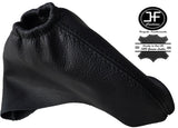 BLACK STITCH FITS CITROEN C5 MK2 2008-2015 HANDBRAKE GAITER REAL LEATHER COVER