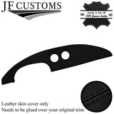 BLACK STITCH TOP DASH DASHBOARD LEATHER COVER FITS ALFA ROMEO SPIDER 1970-1987