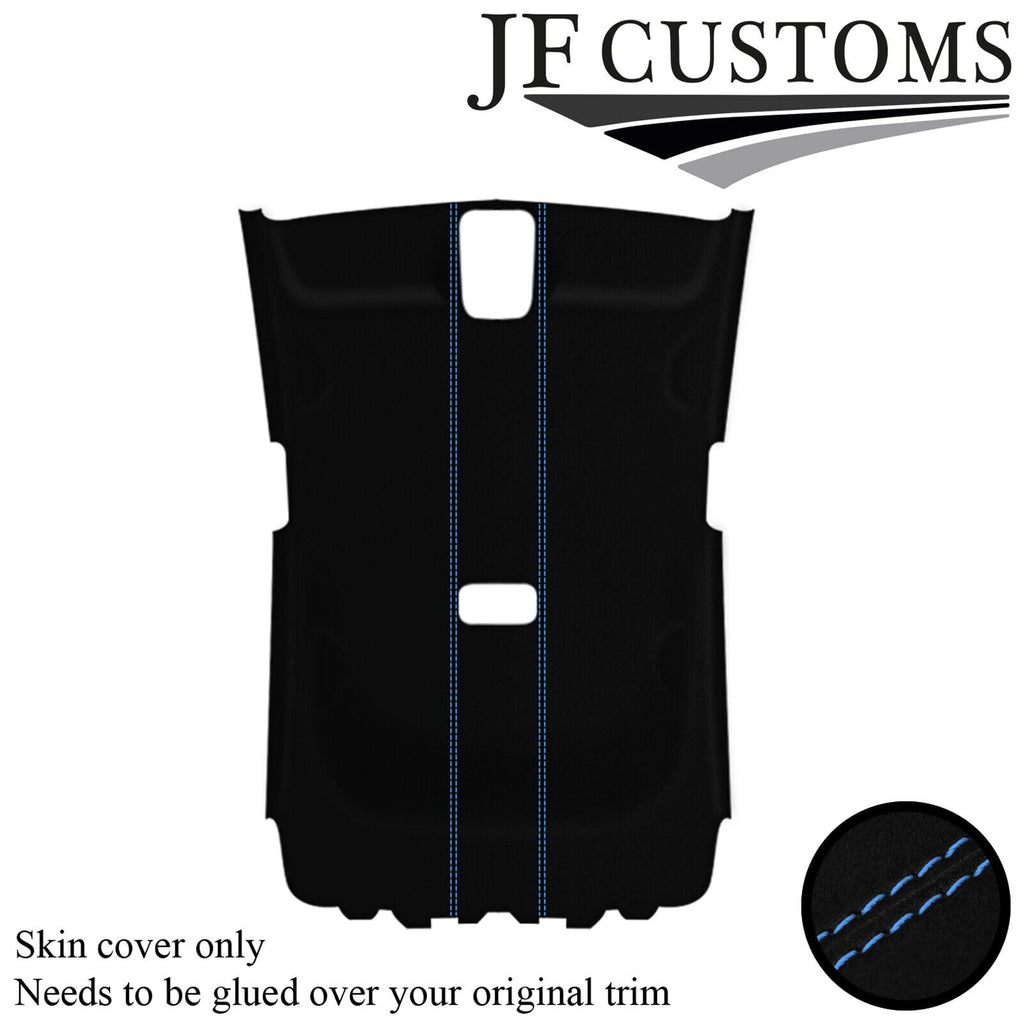 L BLUE STITCH SUEDE ROOF LINING HEADLINER COVER FOR VW GOLF MK5 V 2003-2009 5DR