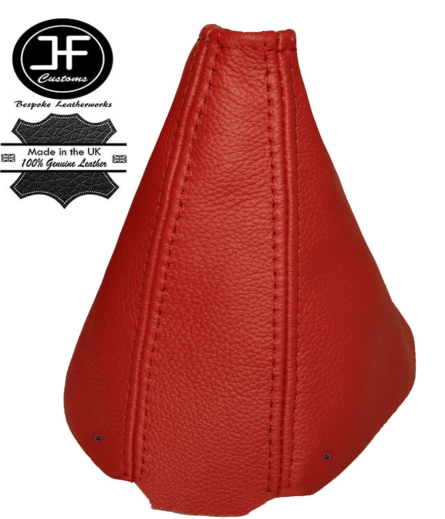 DARK RED GENUINE LEATHER FITS FORD CAPRI MK3 1978-1986 GEAR STICK GAITER
