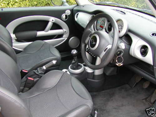 FITS BMW MINI COOPER S ONE 01-06 GEAR & HANDBRAKE GAITER CUSTOM NEW MADE IN UK