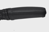 black stitching FITS  FIAT BRAVA 95-01 HANDBRAKE HANDLE LEATHER COVER ONLY