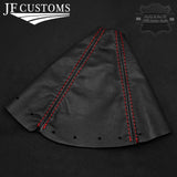 RED STITCH NAPPA LEATHER GEAR STICK GAITER FOR HONDA S2000 1999-2003 CUSTOM NEW