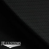 BLACK STITCH FOR TOYOTA CELICA 94-99 MK6 GEN6 ARMREST COVER CARBON FIBER VINYL