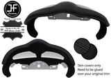 BLACK STITCH SPEEDO SURROUND TRIM SUEDE & LEATHER COVER FOR PORSCHE 987 CAYMAN