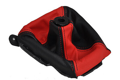 FITS MITSUBISHI FTO & GTO GAITER BOOT 2 TONE black & red CUSTOM NEW MADE IN UK