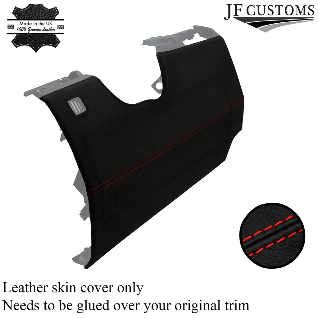 RED STITCH LEATHER COVER UNDER STEERING FOR LAND ROVER FREELANDER 2 LR2 06-15