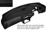 BLACK STITCH DASH DASHBOARD LEATHER COVER FITS HONDA INTEGRA DC2 93-01