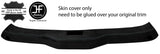 BLACK STITCH FRONT TOP ROOF PANEL REAL SUEDE COVER FITS HONDA CRX DEL SOL 92-97